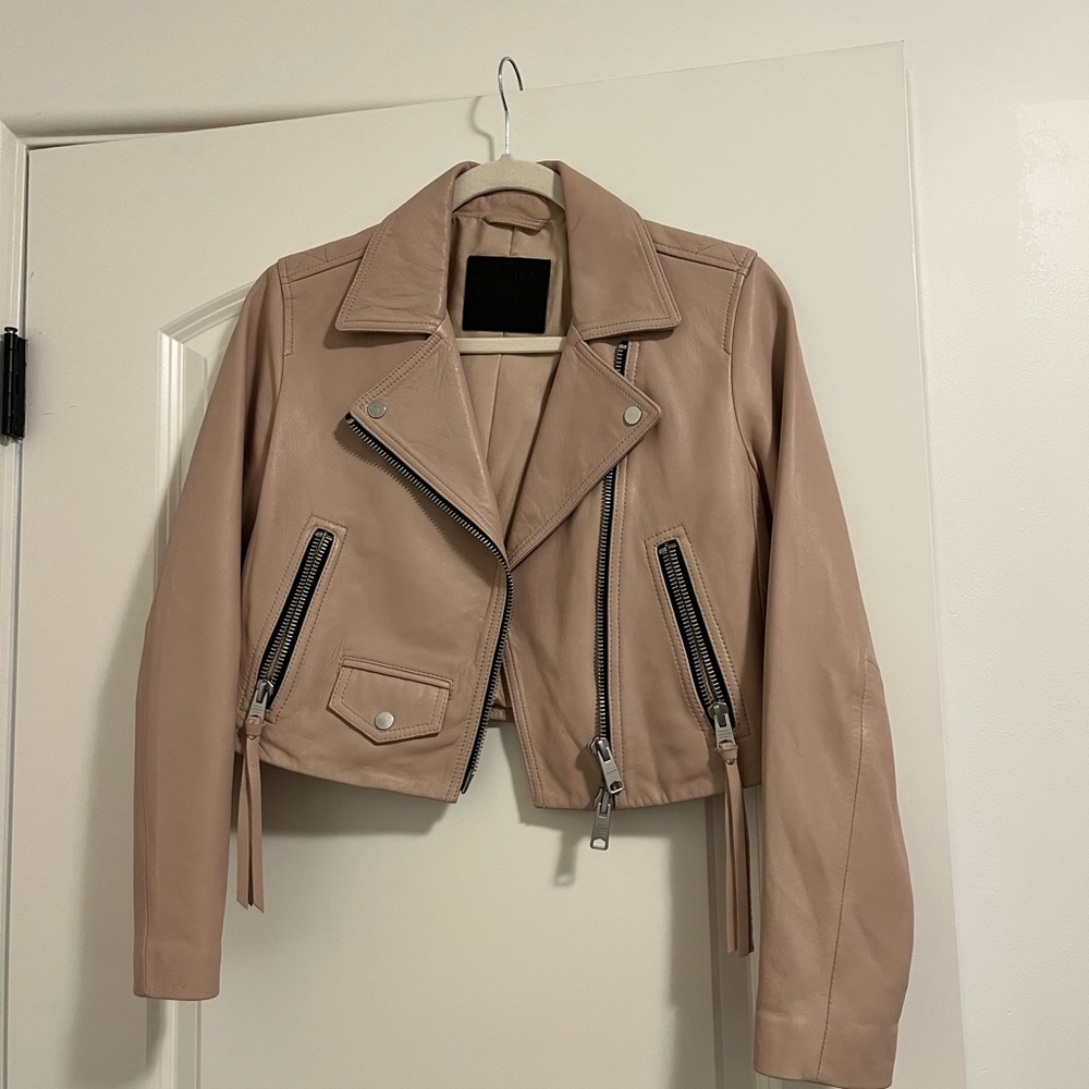 All Saints Leather Jacket